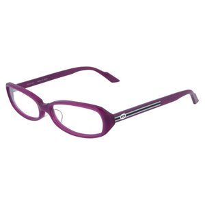 Gucci Purple Round Frame 53mm Women's Sunglasses!